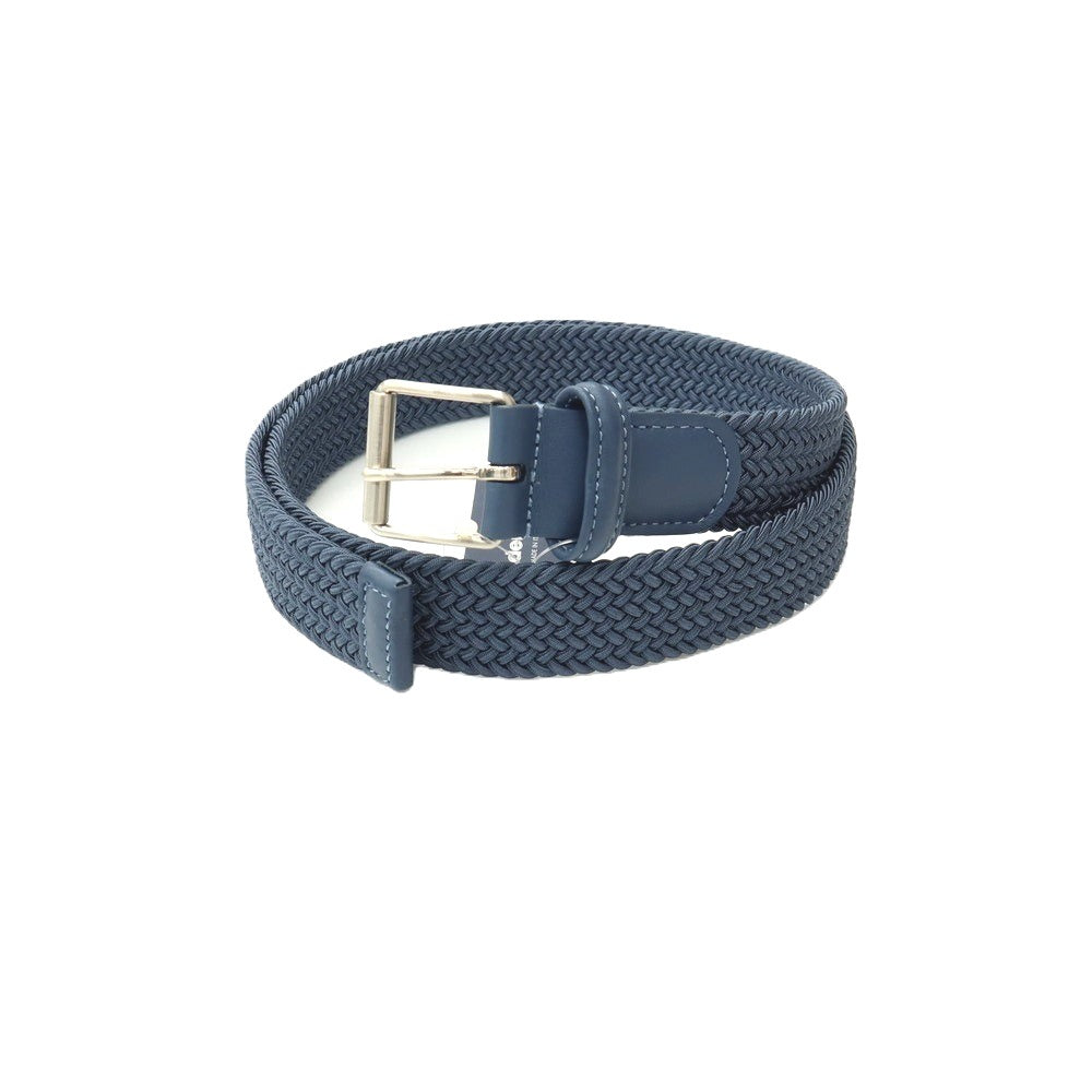 【中古】【未使用】アンダーソンズ Andersons トゥモローランド別注 エラスティック ゴム メッシュベルト グレイッシュブルーxシルバー【サイズ90】【 状態ランクS 】【 メンズ 】