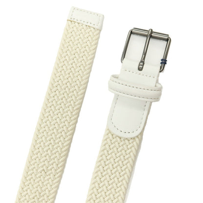 【新品】アンダーソンズ Andersons エラスティック ゴム メッシュベルト アイボリー【サイズ85】【 状態ランクN 】【 メンズ 】