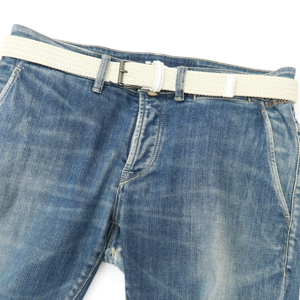 【新品】アンダーソンズ Andersons エラスティック ゴム メッシュベルト アイボリー【サイズ85】【 状態ランクN 】【 メンズ 】