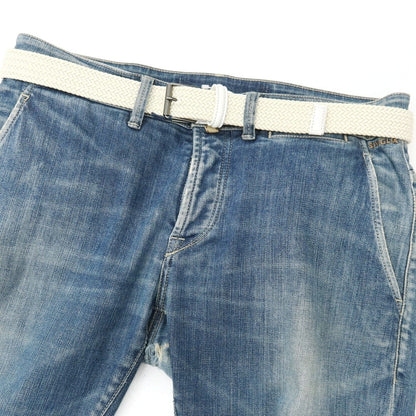 【新品】アンダーソンズ Andersons エラスティック ゴム メッシュベルト アイボリー【サイズ85】【 状態ランクN 】【 メンズ 】