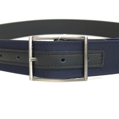 【新品】アンダーソンズ Andersons リバーシブル ナイロン×レザー コンビ ベルト ネイビー【サイズ85】【 状態ランクN 】【 メンズ 】