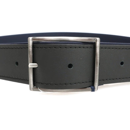 【新品】アンダーソンズ Andersons リバーシブル ナイロン×レザー コンビ ベルト ネイビー【サイズ85】【 状態ランクN 】【 メンズ 】