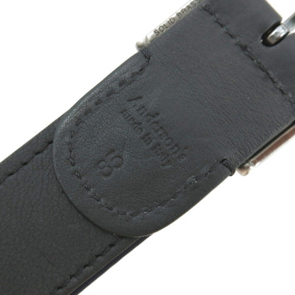 【新品】アンダーソンズ Andersons リバーシブル ナイロン×レザー コンビ ベルト ネイビー【サイズ85】【 状態ランクN 】【 メンズ 】