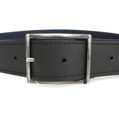 【新品】アンダーソンズ Andersons リバーシブル ナイロン×レザー コンビ ベルト ネイビー【サイズ95】【 状態ランクN 】【 メンズ 】