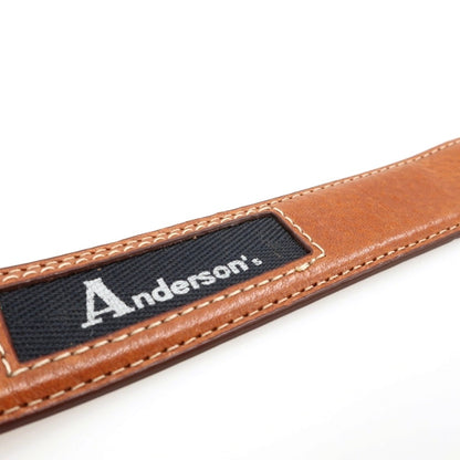 【新品アウトレット】アンダーソンズ Andersons グレインカーフレザー ベルト ライトブラウンxゴールド【サイズ85】【 状態ランクN- 】【 メンズ 】