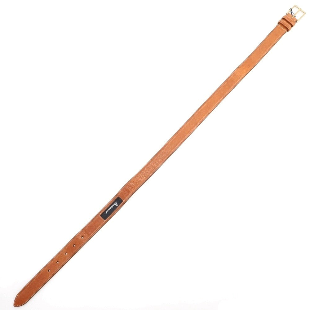 【新品アウトレット】アンダーソンズ Andersons グレインカーフレザー ベルト ライトブラウンxゴールド【サイズ85】【 状態ランクN- 】【 メンズ 】