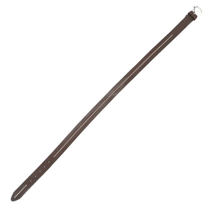 【新品】アンダーソンズ Andersons スタッズ レザー ベルト ダークブラウンxシルバー【サイズ95】【 状態ランクN 】【 メンズ 】