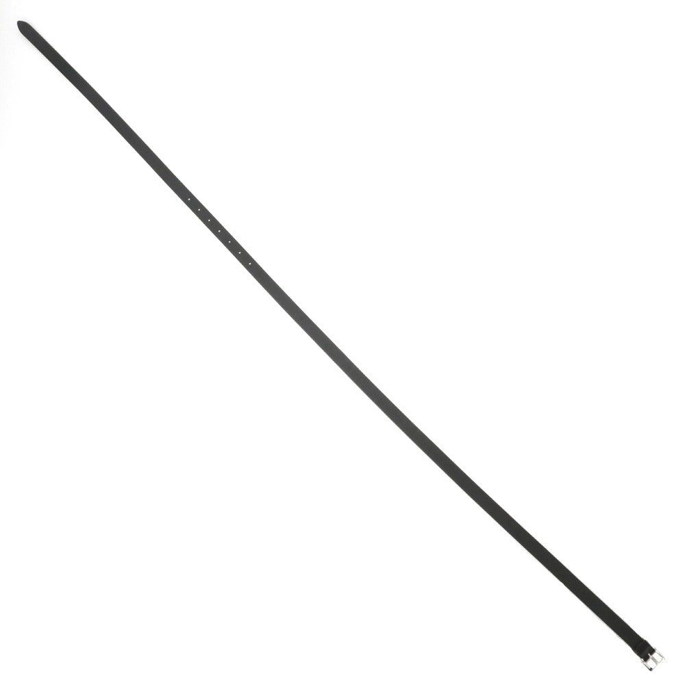 【中古】【未使用】アンダーソンズ Andersons トゥモローランド別注 カーフレザー ナローベルト ブラックxシルバー【サイズ85】【 状態ランクS 】【 メンズ 】