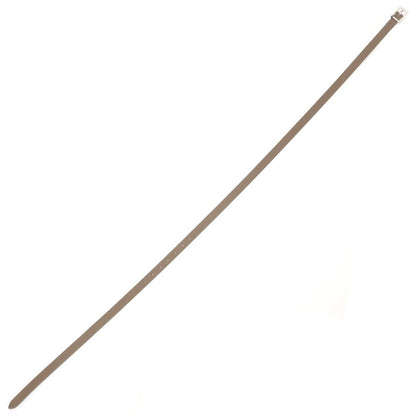 【中古】【未使用】アンダーソンズ Andersons トゥモローランド別注 カーフレザー ナローベルト トープxシルバー【サイズ85】【 状態ランクS 】【 メンズ 】