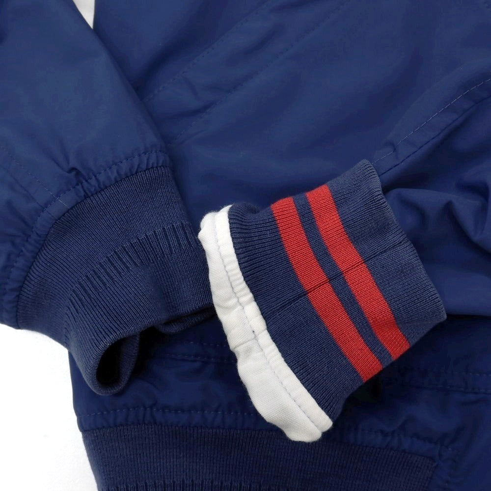 【中古】キーレッド ケイレッド KIRED リバーシブル ポリエステル フーデッドブルゾン ブルーxホワイト【サイズ46】【 状態ランクD 】【 メンズ 】