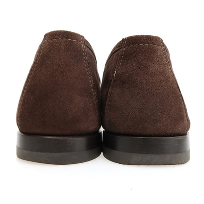【中古】サントーニ Santoni ANDREA スエード ローファー ブラウン【サイズUK 7 1/2】【 状態ランクC 】【 メンズ 】