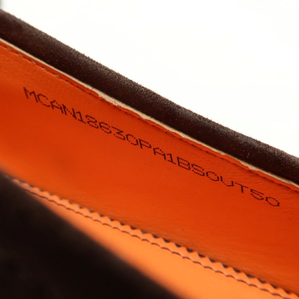 【中古】サントーニ Santoni ANDREA スエード ローファー ブラウン【サイズUK 7 1/2】【 状態ランクC 】【 メンズ 】