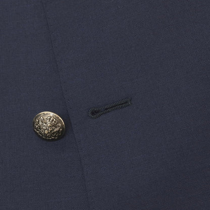【中古】ラルディーニ LARDINI ウールモヘヤ ダブル4B テーラードジャケット ネイビー【サイズ46】【 状態ランクC 】【 メンズ 】