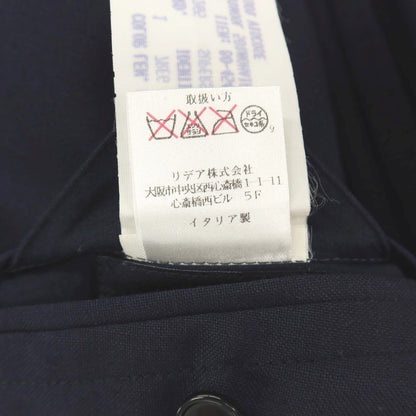 【中古】ラルディーニ LARDINI ウールモヘヤ ダブル4B テーラードジャケット ネイビー【サイズ46】【 状態ランクC 】【 メンズ 】