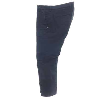 【中古】アントレアミ ENTRE AMIS GAGA ストレッチ ツイルコットン カジュアルスラックスパンツ ネイビー【サイズ30】【 状態ランクC 】【 メンズ 】