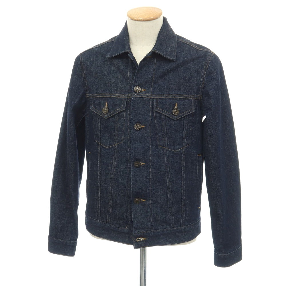 【中古】ピーティートリノ PT TORINO DENIM TRUCKER コットン デニムジャケット ネイビー【サイズ44】【 状態ランクB 】【 メンズ 】