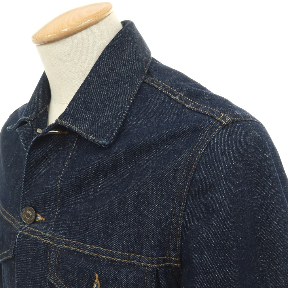 【中古】ピーティートリノ PT TORINO DENIM TRUCKER コットン デニムジャケット ネイビー【サイズ44】【 状態ランクB 】【 メンズ 】