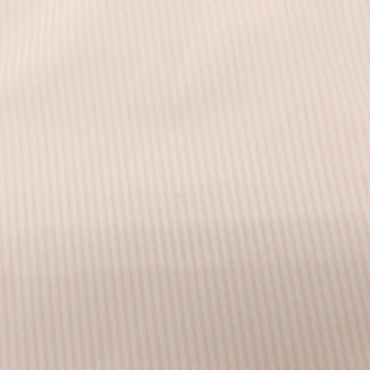 【中古】フライ FRAY コットン ストライプ ワイドカラー ドレスシャツ ホワイトxピンク【サイズ38】【 状態ランクC 】【 メンズ 】