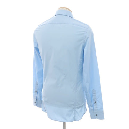 【中古】グッチ GUCCI コットン レギュラーカラー ブロード ドレスシャツ ブルー【サイズ37】【 状態ランクA 】【 メンズ 】