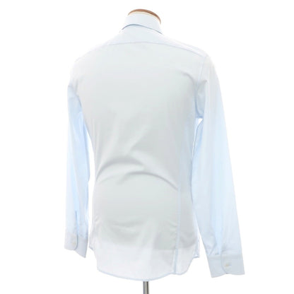 【中古】グッチ GUCCI コットン レギュラーカラー ブロード ドレスシャツ ブルー【サイズ39】【 状態ランクA 】【 メンズ 】