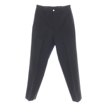 【中古】グッチ GUCCI コットンモヘヤウール カジュアルスラックスパンツ ブラック【サイズ44】【 状態ランクA 】【 メンズ 】