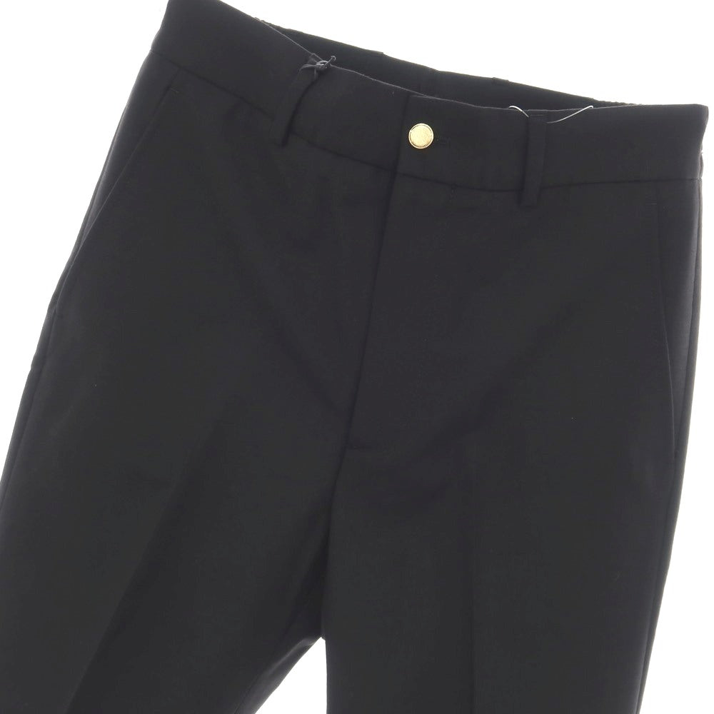 【中古】グッチ GUCCI コットンモヘヤウール カジュアルスラックスパンツ ブラック【サイズ44】【 状態ランクA 】【 メンズ 】