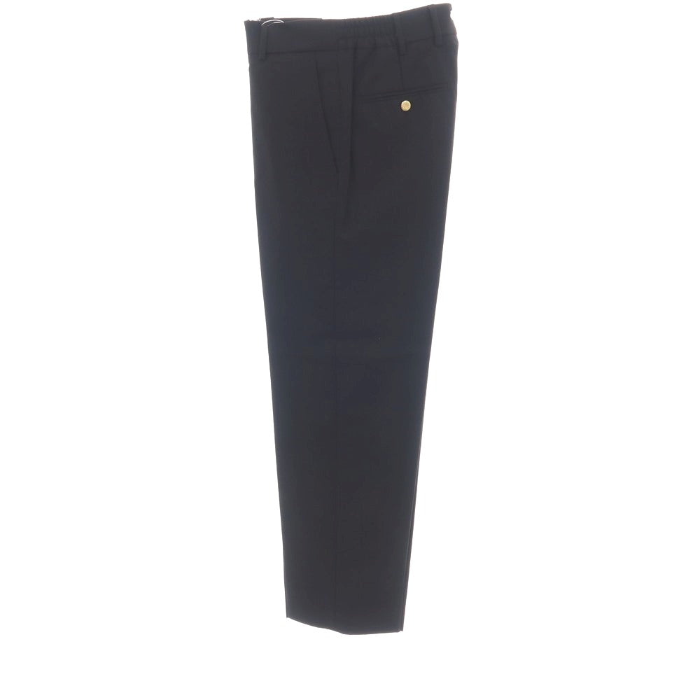 【中古】グッチ GUCCI コットンモヘヤウール カジュアルスラックスパンツ ブラック【サイズ44】【 状態ランクA 】【 メンズ 】