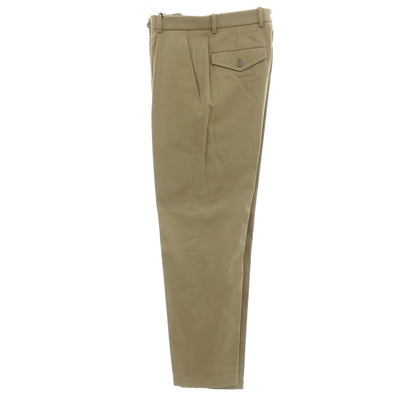 【中古】グッチ GUCCI ツイルコットン カジュアルスラックスパンツ オリーブカーキ【サイズ44】【 状態ランクA 】【 メンズ 】