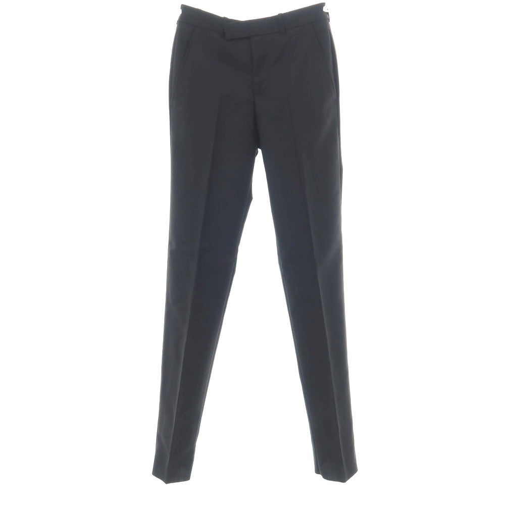 【中古】アレキサンダーマックイーン Alexander McQueen ウールモヘヤ ドレススラックスパンツ ブラック【サイズ46】【 状態ランクA 】【 メンズ 】