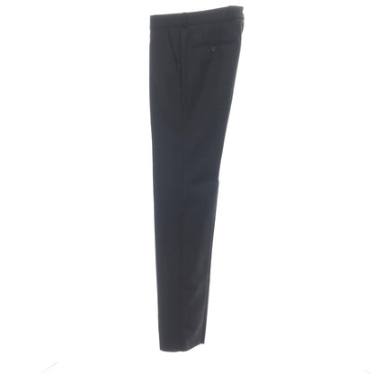 【中古】アレキサンダーマックイーン Alexander McQueen ウールモヘヤ ドレススラックスパンツ ブラック【サイズ46】【 状態ランクA 】【 メンズ 】