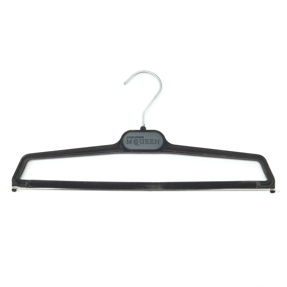 【中古】アレキサンダーマックイーン Alexander McQueen ウールモヘヤ ドレススラックスパンツ ブラック【サイズ46】【 状態ランクA 】【 メンズ 】