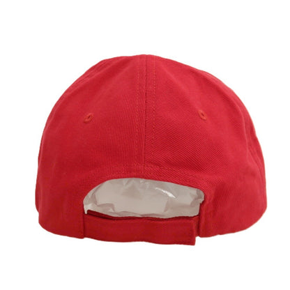 【中古】バレンシアガ BALENCIAGA ツイルコットン ベースボールキャップ 帽子 レッド【サイズL（59）】【 状態ランクA 】【 メンズ 】