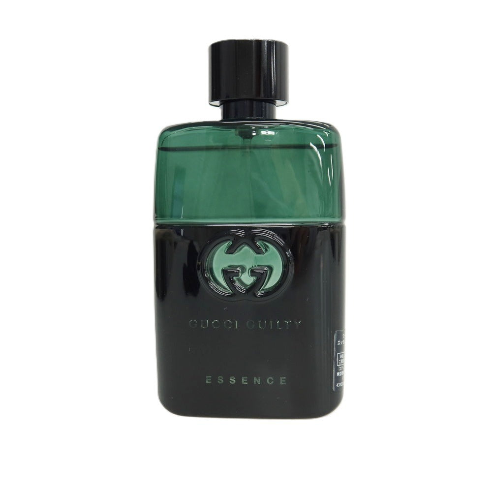 【中古】グッチ GUCCI GUILTY ESSENCE ギルティ エッセンス プールオム オードトワレ 香水 ブラックxグリーン【サイズ50ml】【 状態ランクA 】【 メンズ 】