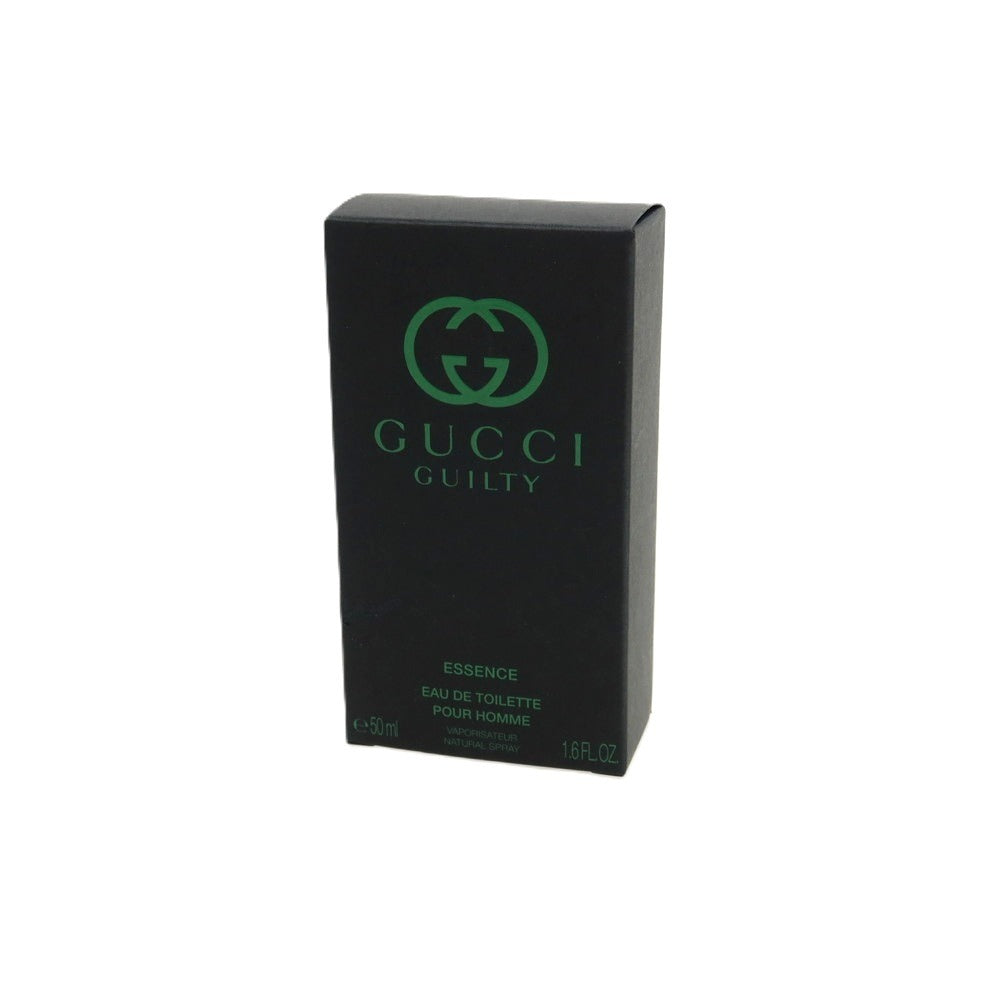 【中古】グッチ GUCCI GUILTY ESSENCE ギルティ エッセンス プールオム オードトワレ 香水 ブラックxグリーン【サイズ50ml】【 状態ランクA 】【 メンズ 】