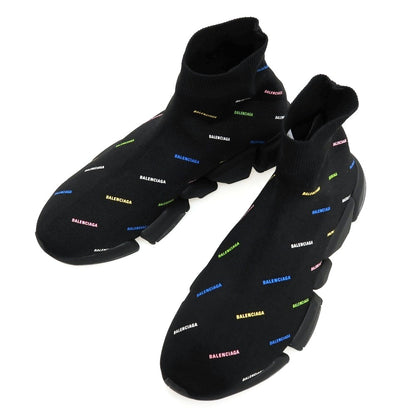 【中古】【未使用】バレンシアガ BALENCIAGA SPEED 2.0 617239 リサイクルニット スニーカー ブラック【サイズJP 27.5】【 状態ランクS 】【 メンズ 】