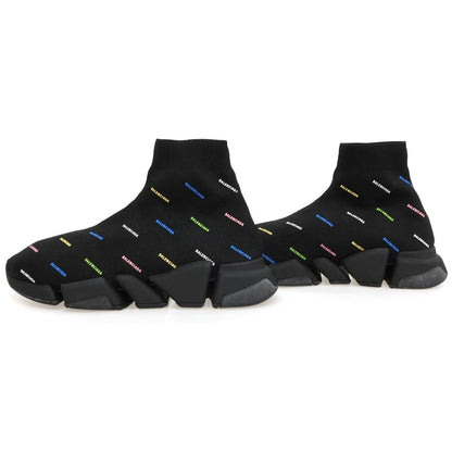 【中古】【未使用】バレンシアガ BALENCIAGA SPEED 2.0 617239 リサイクルニット スニーカー ブラック【サイズJP 27.5】【 状態ランクS 】【 メンズ 】