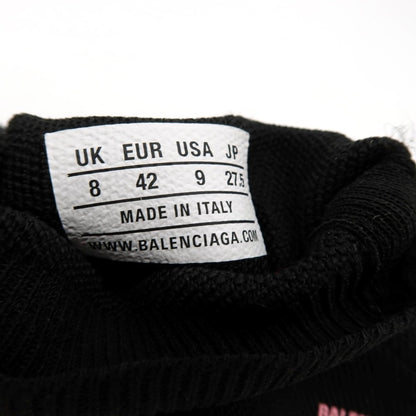 【中古】【未使用】バレンシアガ BALENCIAGA SPEED 2.0 617239 リサイクルニット スニーカー ブラック【サイズJP 27.5】【 状態ランクS 】【 メンズ 】