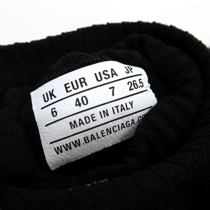 【中古】【未使用】バレンシアガ BALENCIAGA SPEED 3.0 654532 リサイクルニット スニーカー ブラック【サイズJP 26.5】【 状態ランクS 】【 メンズ 】