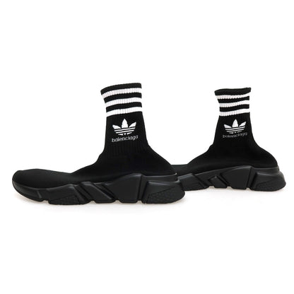【中古】【未使用】バレンシアガ BALENCIAGA SPEED TRAINER × adidas 717591 スニーカー ブラック【サイズJP 27】【 状態ランクS 】【 メンズ 】