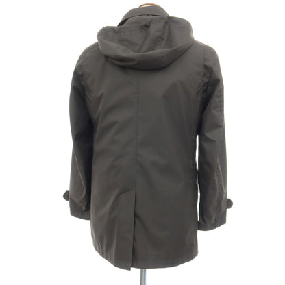 【中古】【未使用】ムーレー MOORER ACQUA PROOF RAVEL-GF ポリエステル ステンカラーコート グレー【サイズ46】【 状態ランクS 】【 メンズ 】