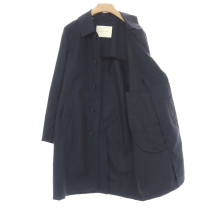 【中古】【未使用】マッキントッシュ Mackintosh DUNKELD ウールナイロン ステンカラーコート ネイビー【サイズ38】【 状態ランクS 】【 メンズ 】