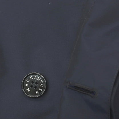 【中古】【未使用】マッキントッシュ Mackintosh DUNKELD ウールナイロン ステンカラーコート ネイビー【サイズ38】【 状態ランクS 】【 メンズ 】