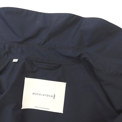 【中古】【未使用】マッキントッシュ Mackintosh DUNKELD ウールナイロン ステンカラーコート ネイビー【サイズ38】【 状態ランクS 】【 メンズ 】