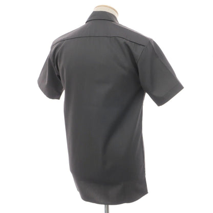 【中古】ディッキーズ Dickies ICONS ポリエステルコットン 半袖シャツ ワークシャツ グレー【サイズXS】【 状態ランクB 】【 メンズ 】
