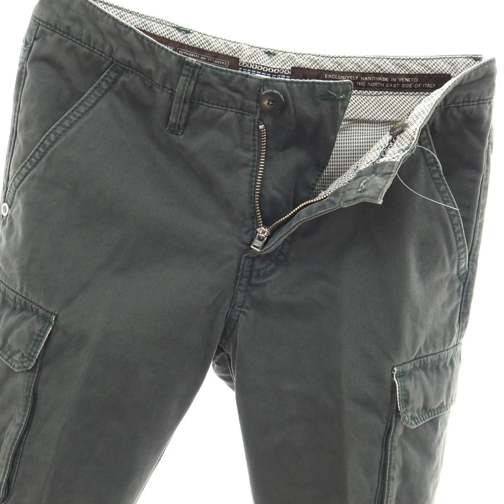 【中古】ヤコブコーエン JACOB COHEN APW118 NEW ツイルコットン カーゴパンツ グレーグリーン【サイズ29】【 状態ランクB 】【 メンズ 】