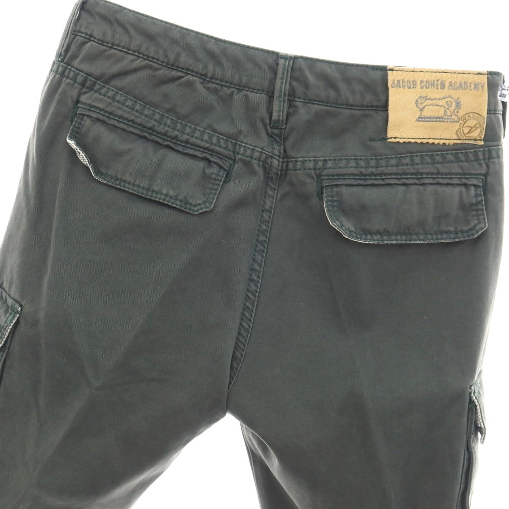 【中古】ヤコブコーエン JACOB COHEN APW118 NEW ツイルコットン カーゴパンツ グレーグリーン【サイズ29】【 状態ランクB 】【 メンズ 】
