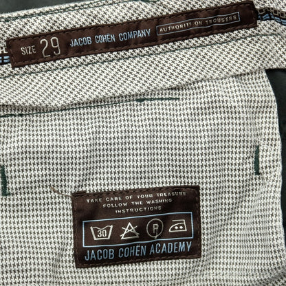 【中古】ヤコブコーエン JACOB COHEN APW118 NEW ツイルコットン カーゴパンツ グレーグリーン【サイズ29】【 状態ランクB 】【 メンズ 】