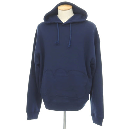 【中古】エアースーベニア AIR souvenirs プルオーバー パーカー ボーダー 半袖Tシャツ 2点セット ネイビー【サイズパーカーＳ/半袖TシャツM】【 状態ランクB 】【 ユニセックス 】