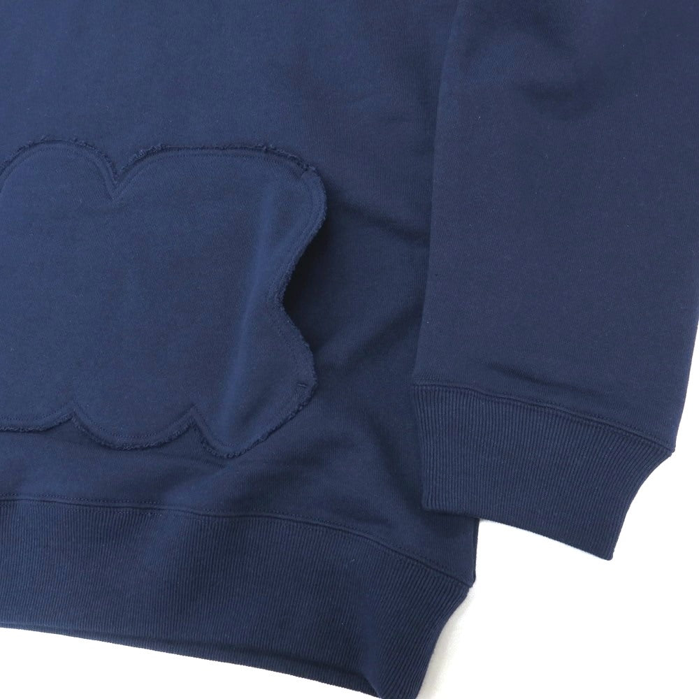 【中古】エアースーベニア AIR souvenirs プルオーバー パーカー ボーダー 半袖Tシャツ 2点セット ネイビー【サイズパーカーＳ/半袖TシャツM】【 状態ランクB 】【 ユニセックス 】