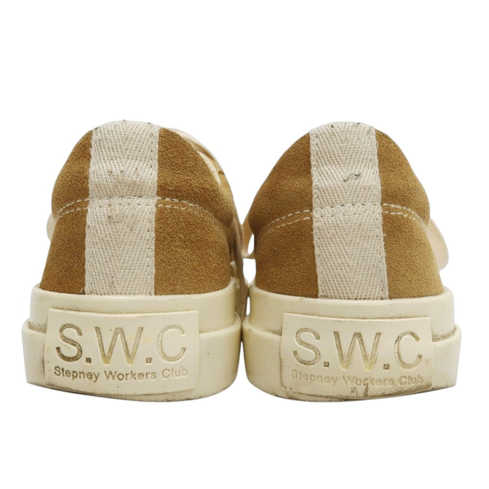 【中古】ステファニー　ワーカーズ　クラブ Stepney Workers Club スエード スニーカー ベージュ【サイズ40】【 状態ランクB 】【 メンズ 】